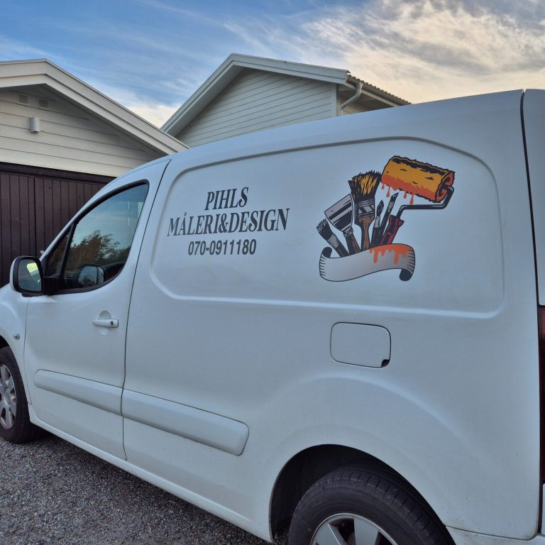 Pihlsmåleridesigns bil Företagsbilen